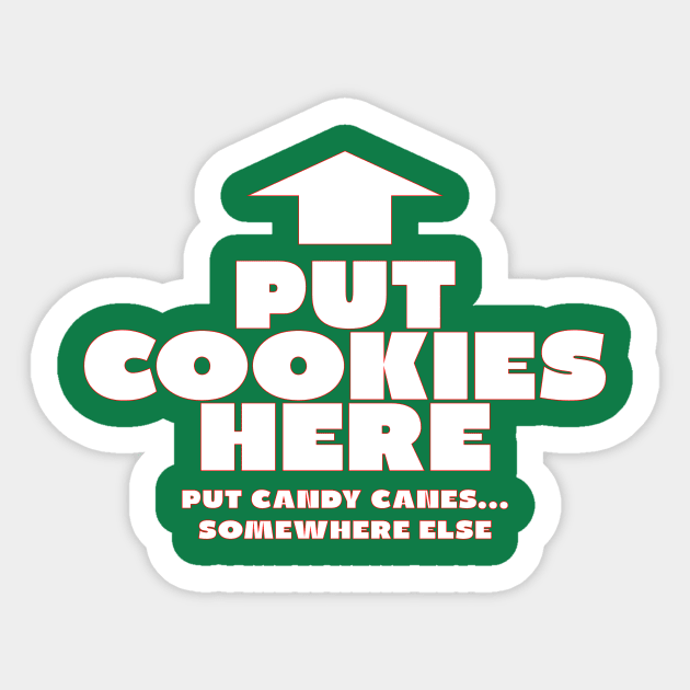 Put Cookies Here Sticker by YouAreHere